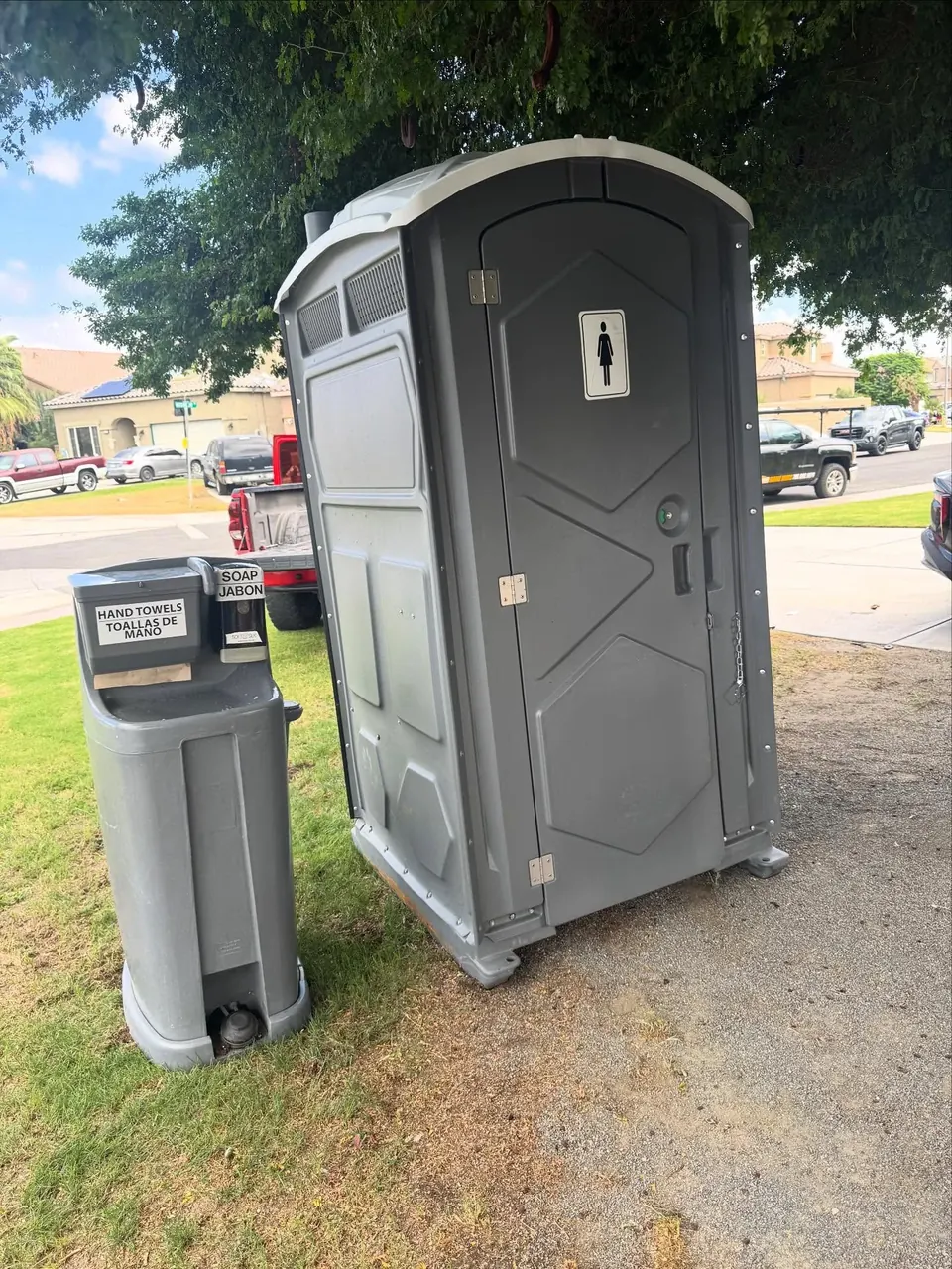 Portable handwashing stations equipment example